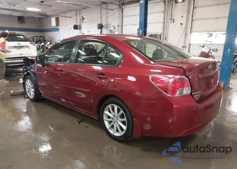 2013 Subaru Impreza 2.0I Premium from USA, damaged, VIN JF1GJAC68DH035674